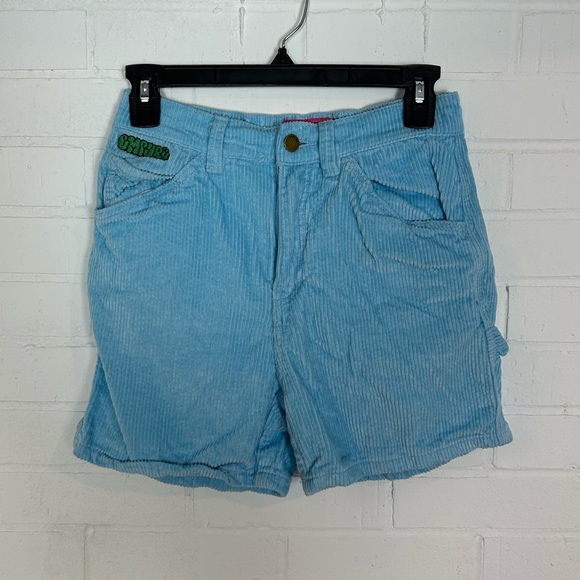 Empyre Pants - Empyre Bright Blue Corduroy Shorts